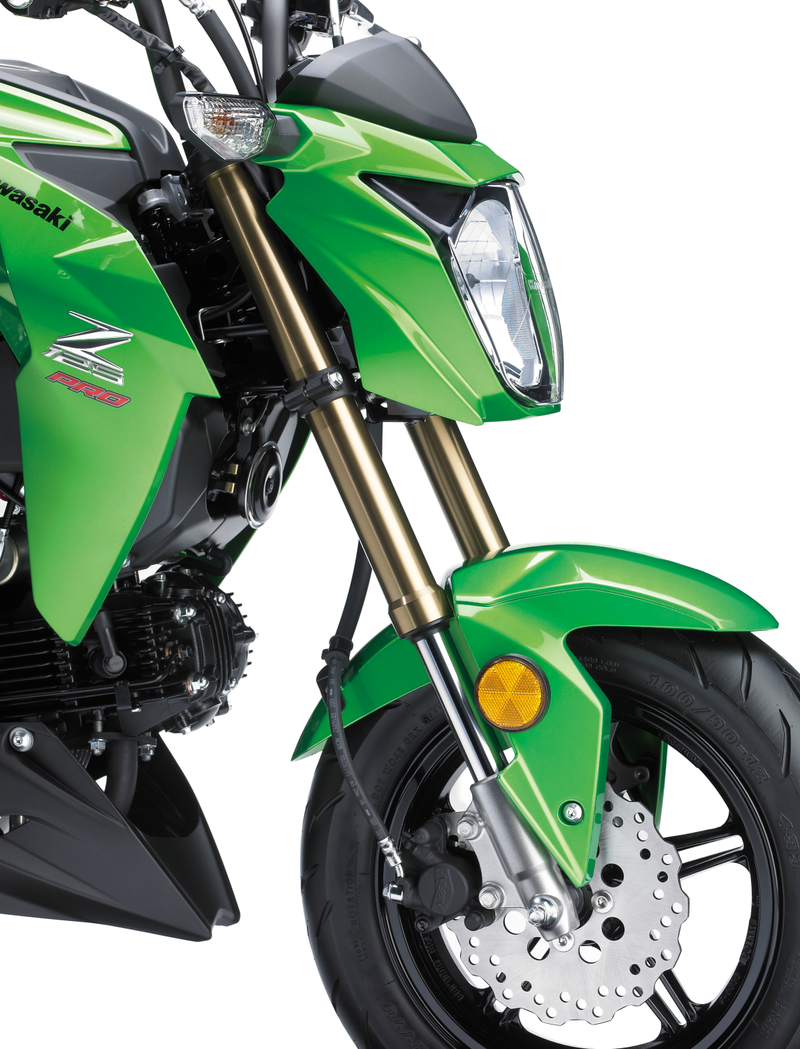 Illustration for article titled Kawasaki's Z125 Pro Grom-Fighter Is Coming To The U.S. For $2,999